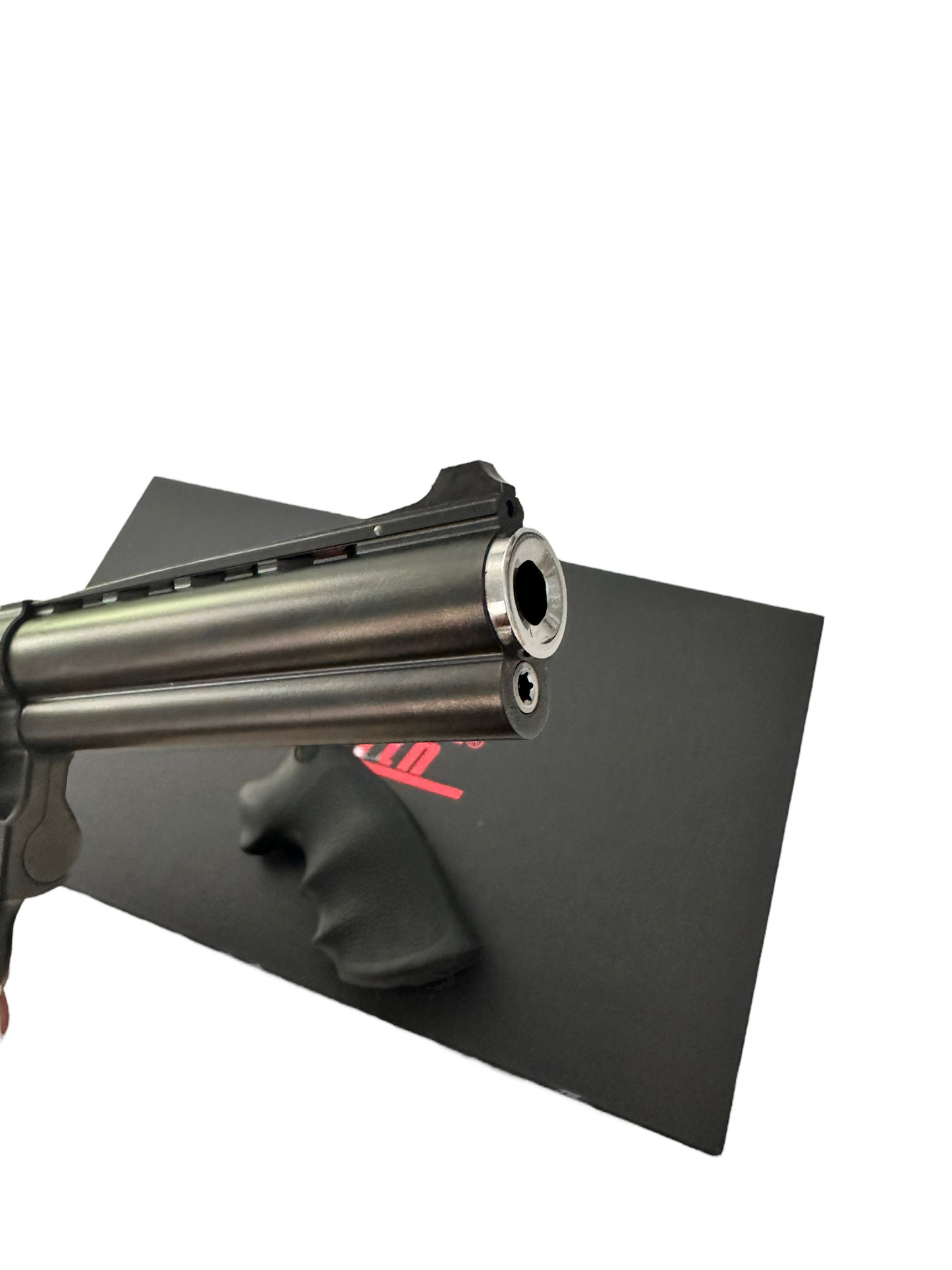 Nighthawk custom Korth Mongoose 5.25" .357 357 Magnum, 5.25", Custom Double Action Red/Black grips