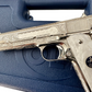 Colt Custom 1911 Government fully engraved high polished and nickel plated