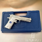 Colt Custom 1911 Government fully engraved high polished and nickel plated