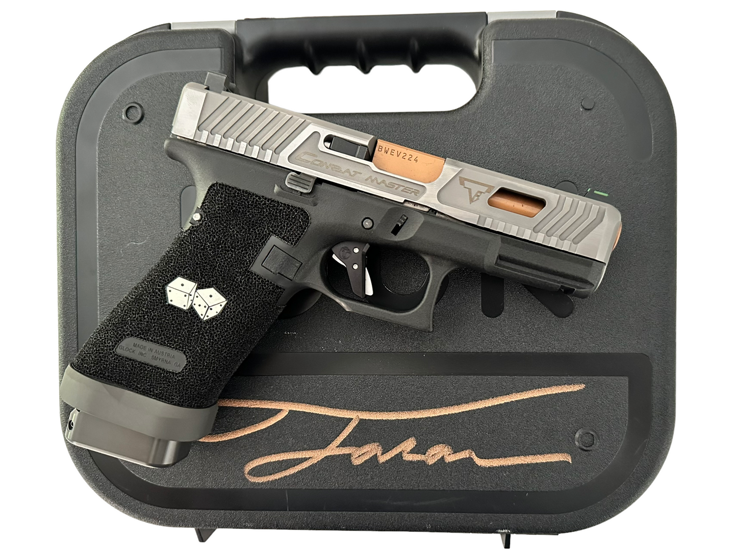 TARAN TACTICAL GLOCK 45 SNAKE EYES COMBAT MASTER (DAY SHIFT)