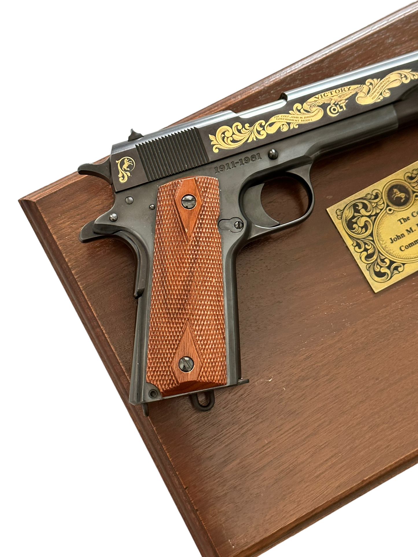 Colt John M Browning Commemorative 45 Pistol 1911 (pre owned)