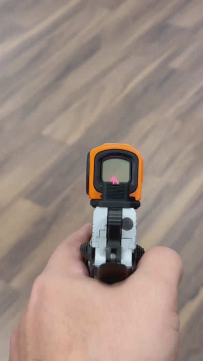 STACCATO CUSTOM C2 “SPARTANS” CHUNK PORTED T7 FULL SIZE GRIPS WITH RED DIRT “EDGE” TRIGGER