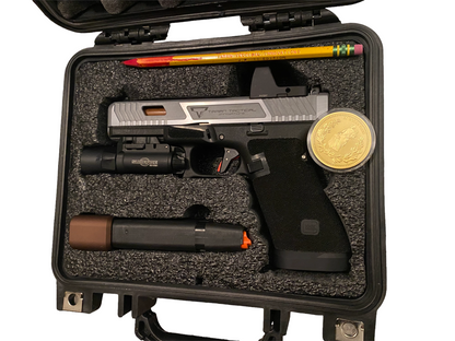 TARAN TACTICAL COMBAT MASTER GLOCK 17 GEN 5 GRAY SLIDE FULLY LOADED NIB!