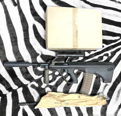 STEYR AUG MACHINE GUN FULL AUTO FULLY TRANSFERABLE E FORM 3 , CONV KIT/BOX NFA ITEM!!