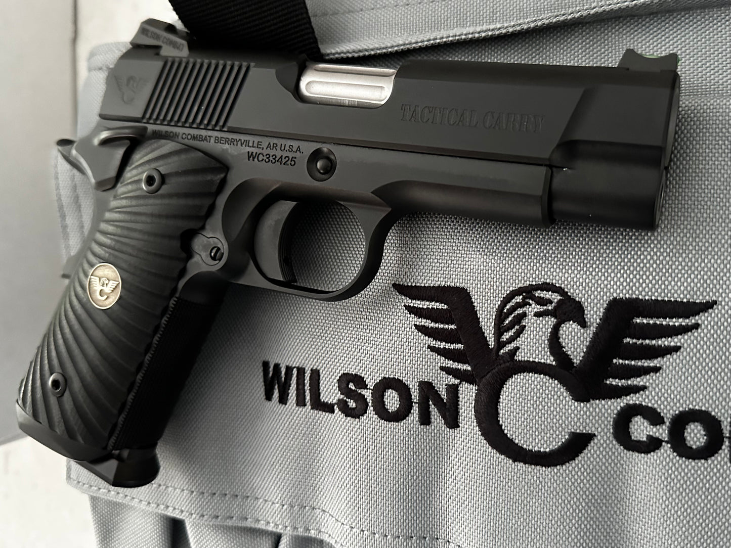 Wilson Combat Tactical Carry Commander Frame 1911 Pistol .45acp Ambi Safety