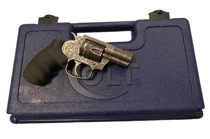 COLT CUSTOM KING COBRA REVOLVER 2” FULLY ENGRAVED (PRE OWNED)
