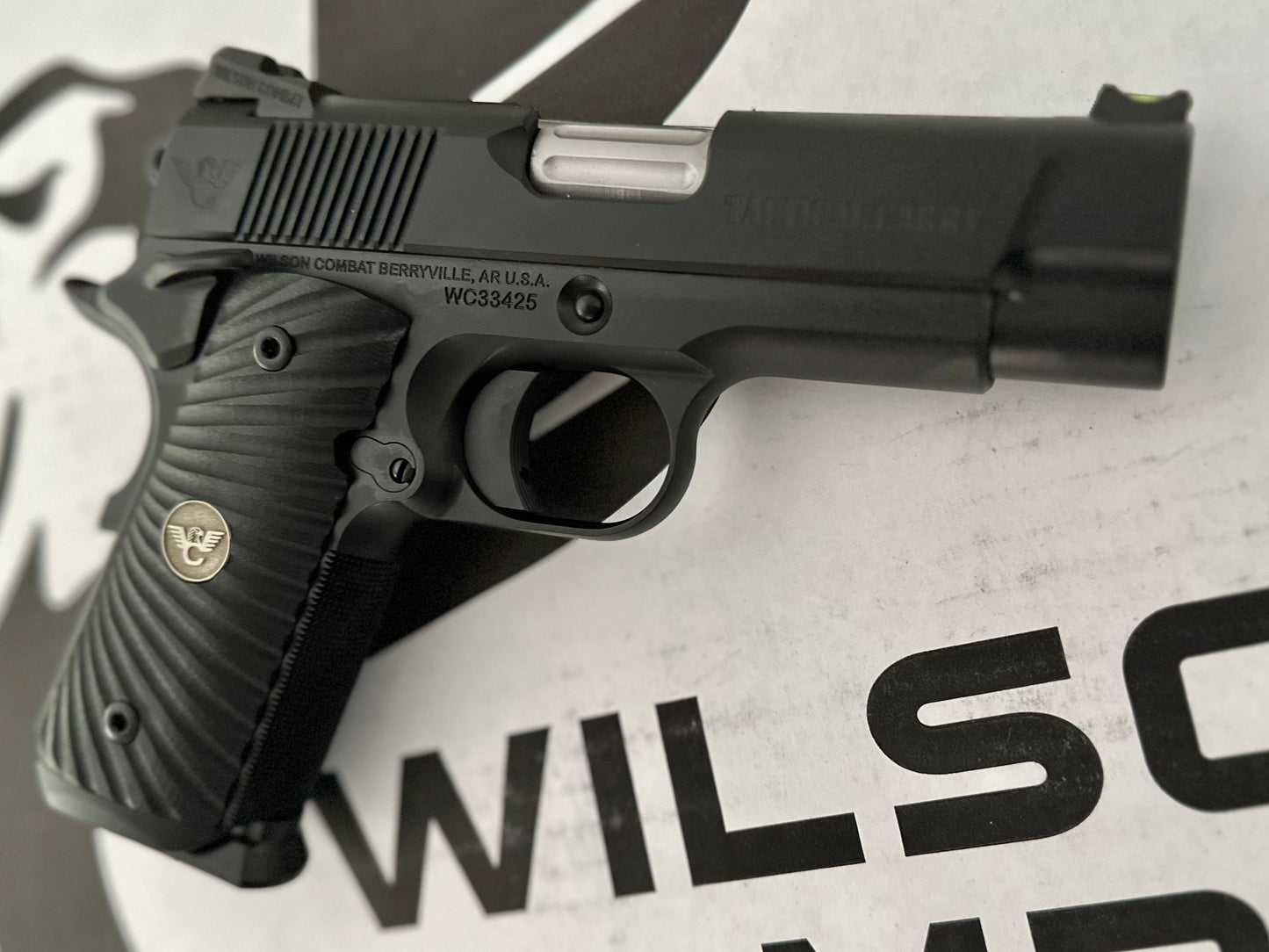 Wilson Combat Tactical Carry Commander Frame 1911 Pistol .45acp Ambi Safety