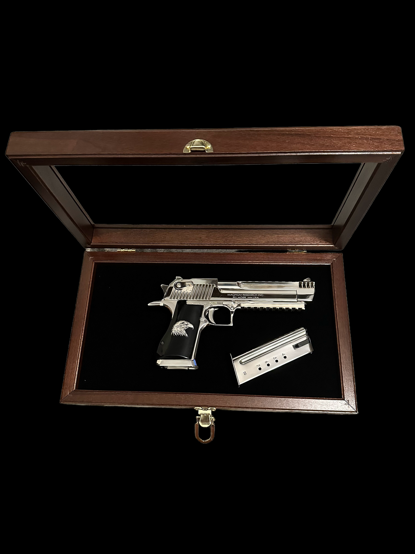 MAGNUM RESEARCH DESERT EAGLE 50AE HIGH POLISHED MIRROR FINISH