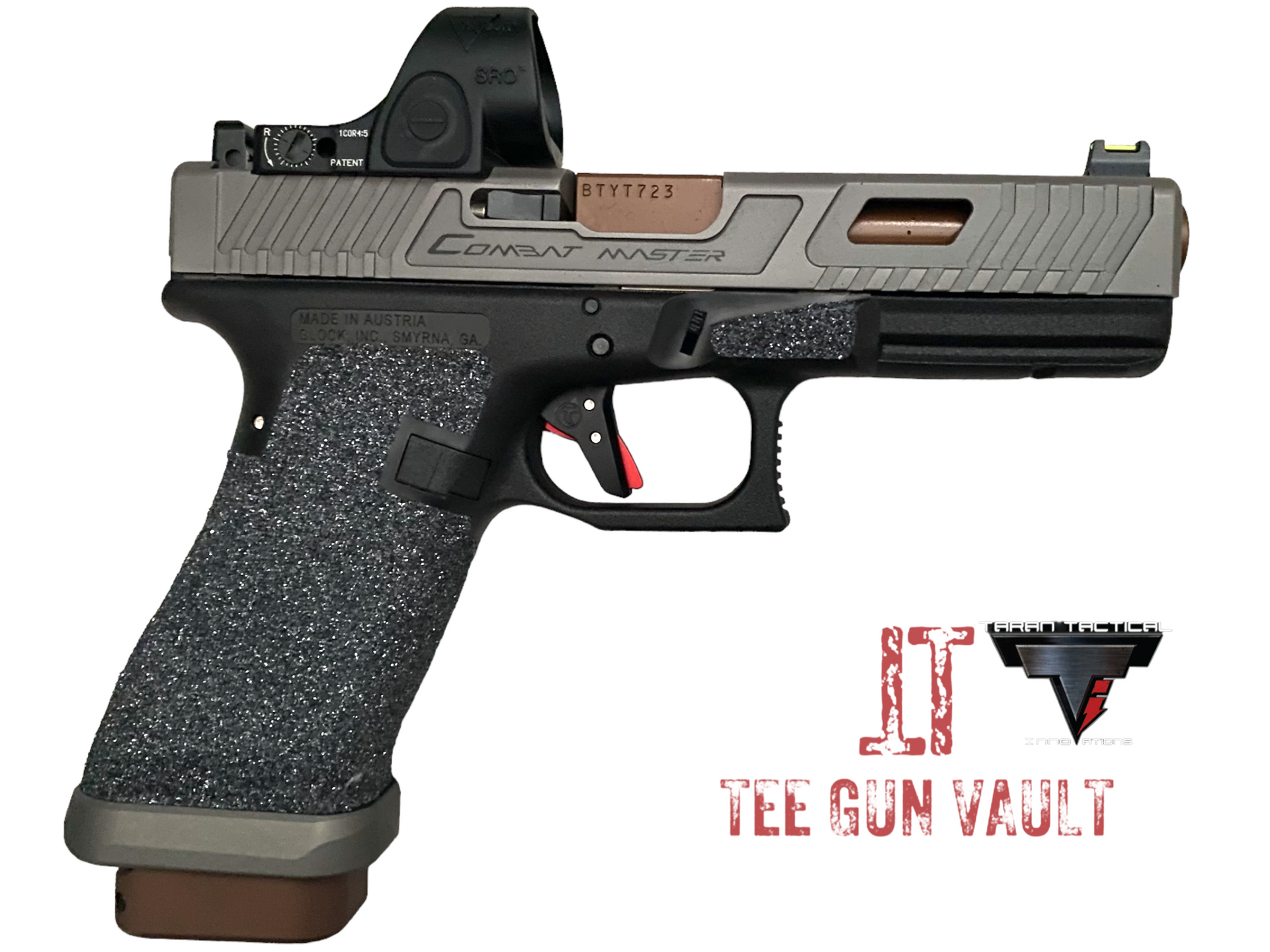 TARAN TACTICAL COMBAT MASTER GLOCK 17 GEN 3 GRAY SLIDE FULLY