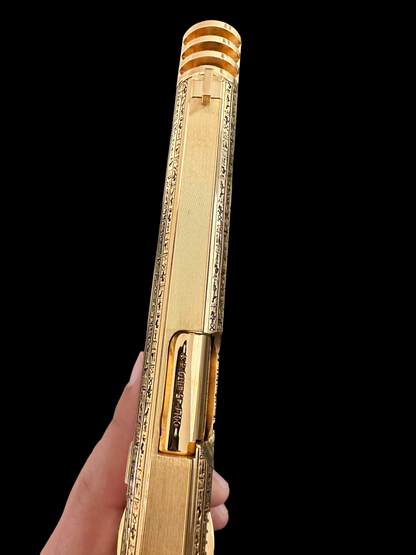 COLT CUSTOM 1911 GOLD CUP ENGRAVED POLISHED AND 24K GOLD PLATED