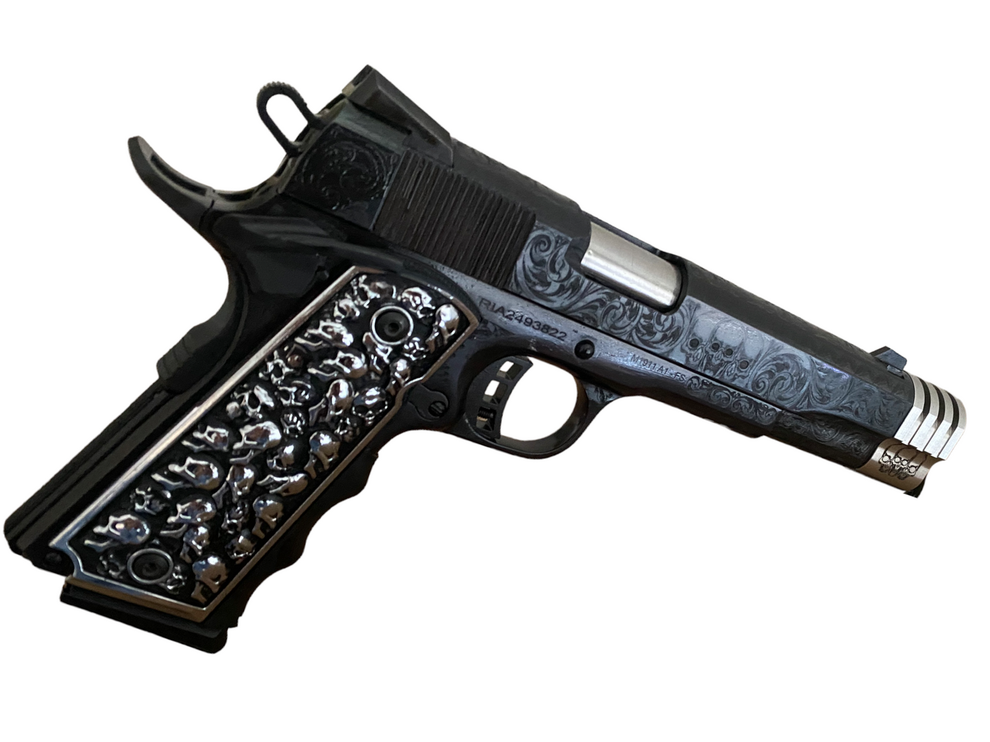 ROCK ISLAND 1911 FULL ENGRAVED AND BLUED