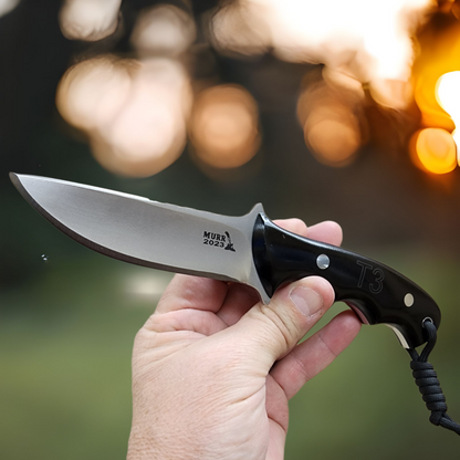 NIGHTHAWK CUSTOM AGENT 2 ROSE GOLD WITH MAMMOTH IVORY GRIPS AND TACTICAL KNIFE SET 9MM