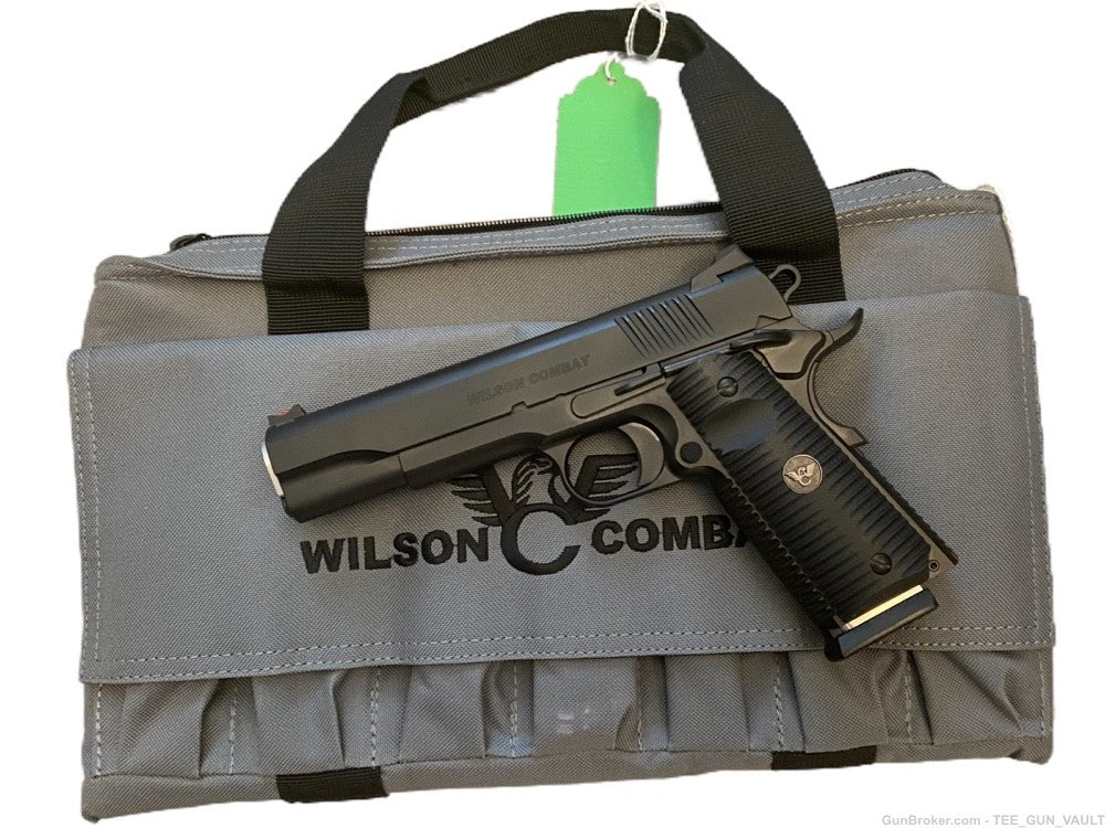 Wilson Combat ACP 9mm Full size 5" Black NIB!