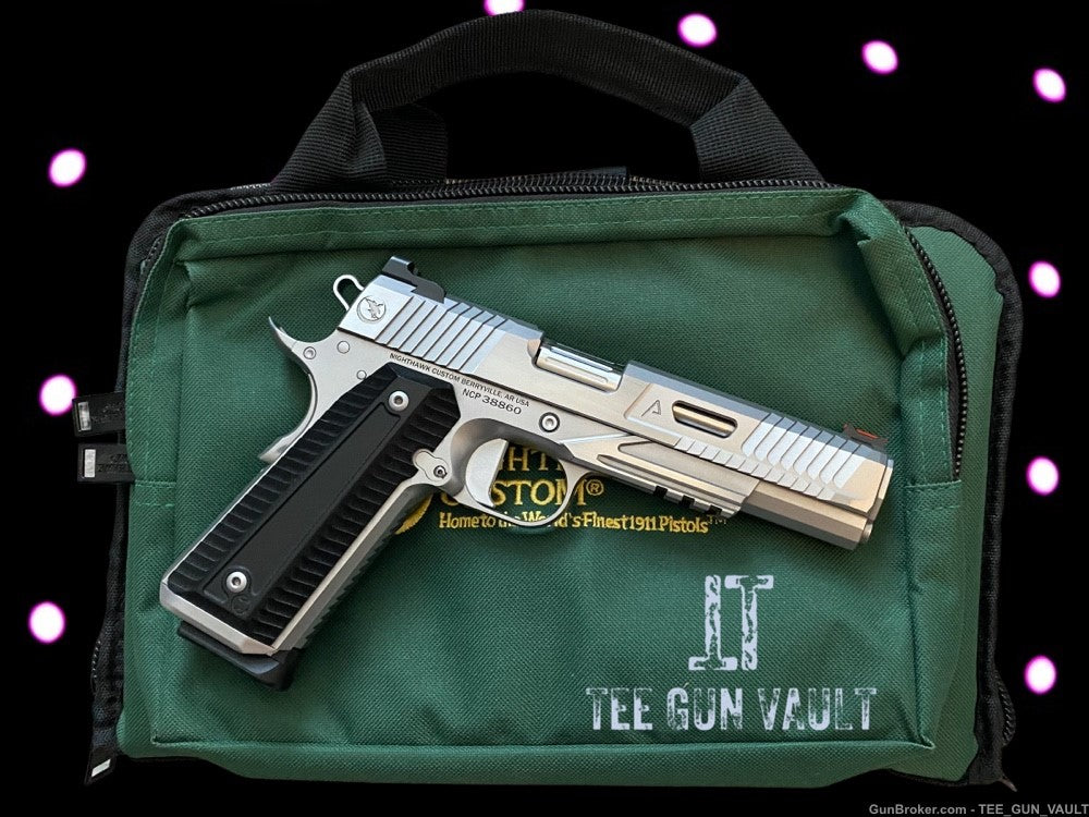Agent 2 NIGHTHAWK CUSTOM AGENT 2 SS IN RECON SATIN 9MM – Tee Gun Vault