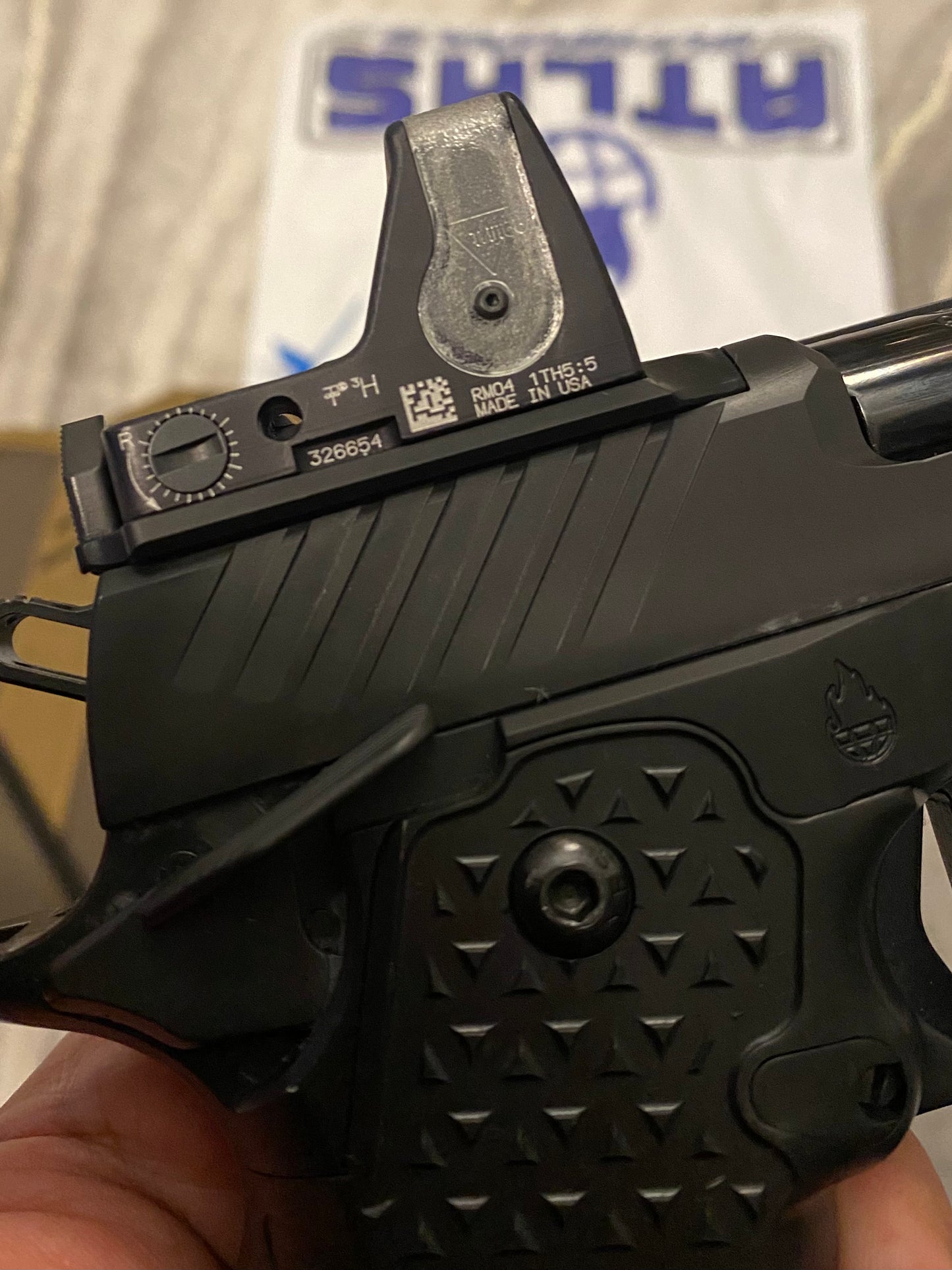 Atlas R Iv Gun ATLAS GUNWORKS ARES WITH TRIJICON RMR /PORTED 4.25” BARREL (PRE OWNED ...