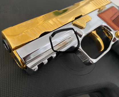 SIG P320 AXG 2 TONE GOLD PLATED HIGH POLISHED 9MM