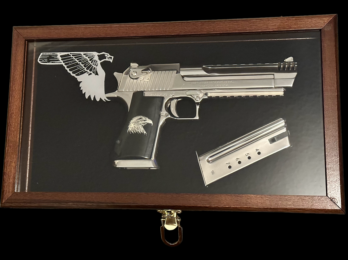 MAGNUM RESEARCH DESERT EAGLE 50AE HIGH POLISHED MIRROR FINISH