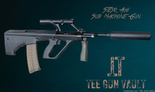 STEYR AUG MACHINE GUN FULL AUTO FULLY TRANSFERABLE E FORM 3 , CONV KIT/BOX NFA ITEM!!
