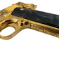 ROCK ISLAND 1911 24K GOLD PLATED SCROLL ENGRAVED 45ACP
