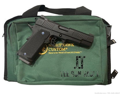 NIGHTHAWK CUSTOM DELEGATE BLACK OUT EDITION NIB! 45ACP