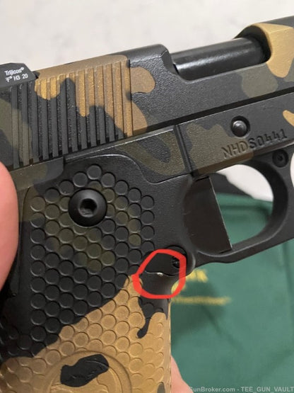 NIGHTHAWK CUSTOM GRP GOVERNMENT BLACK CAMO 9MM